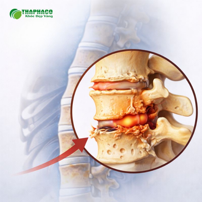 Thoái hóa khớp cột sống thắt lưng là tình trạng tổn thương sụn khớp