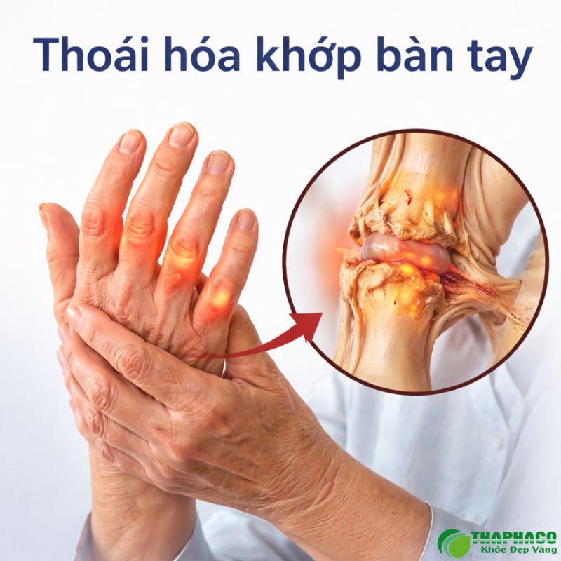 Thoái hoá khớp bàn tay là gì