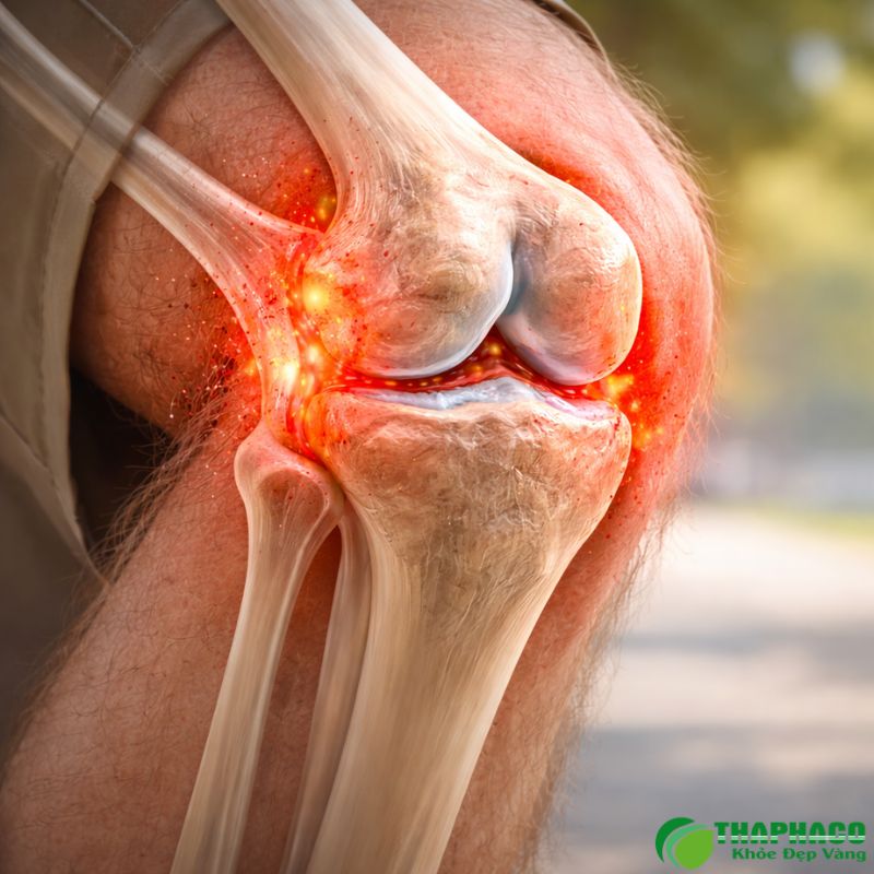 Thoái hóa khớp gối là tình trạng sụn khớp bị tổn thương, bào mòn