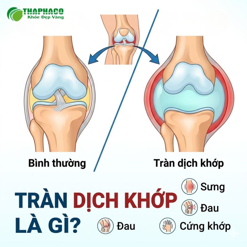 tràn dịch khớp là gì