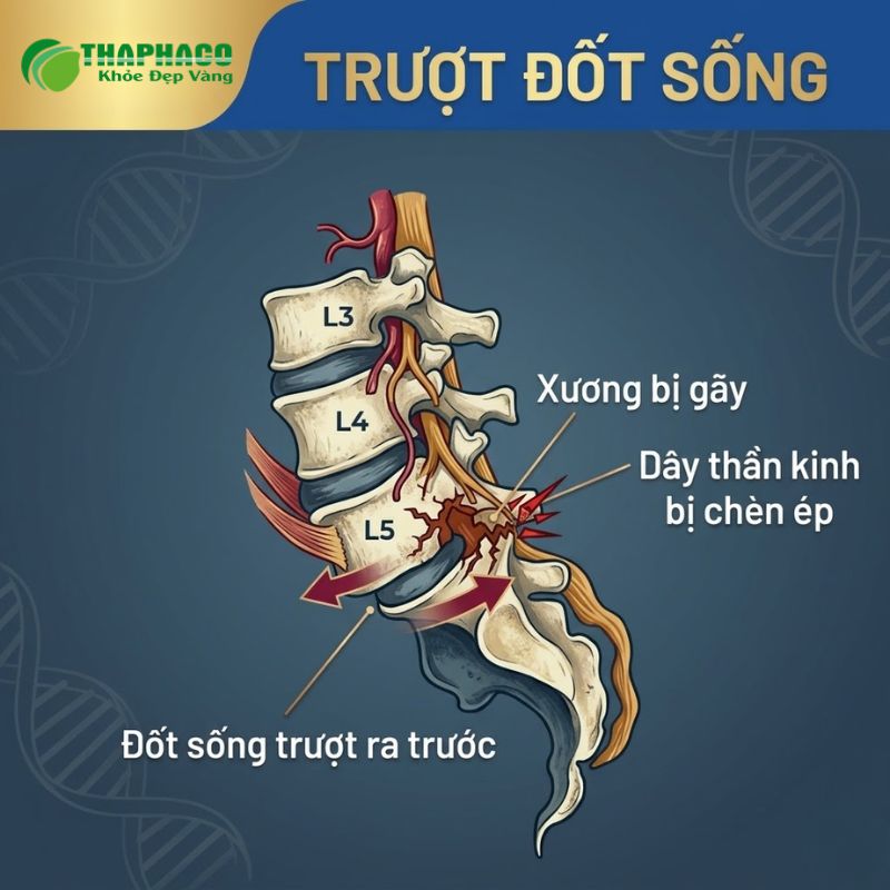 trượt đốt sống là gì