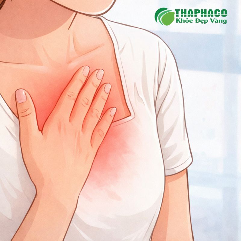 tức ngực khi thời tiết thay đổi là bệnh gì