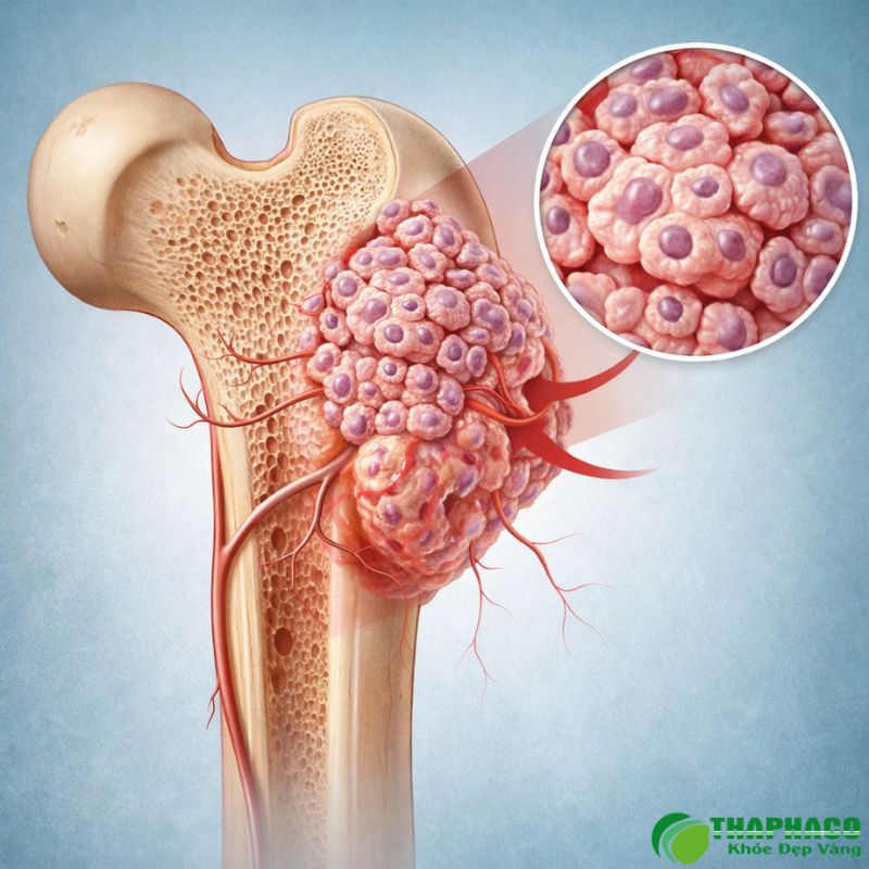 U xương được chia thành 2 loại lành tính và ác tính