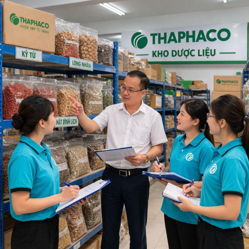 Thaphaco cam kết cung cấp dược liệu 100% tự nhiên, sạch và nguyên chất