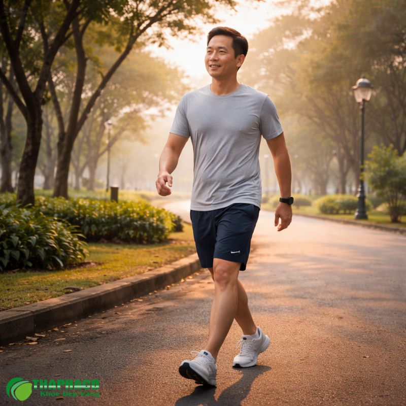 Thực hiện các bài tập giãn cơ và tăng cường sức mạnh nhẹ nhàng