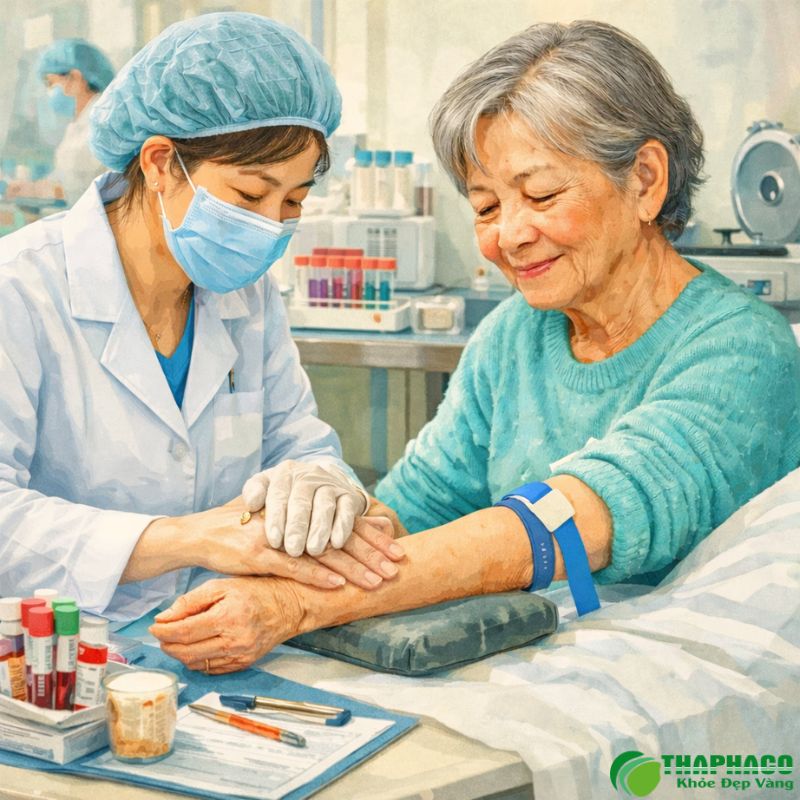 Chẩn đoán viêm cơ dạng thấp dựa vào xét nghiệm máu, điện cơ và sinh thiết cơ