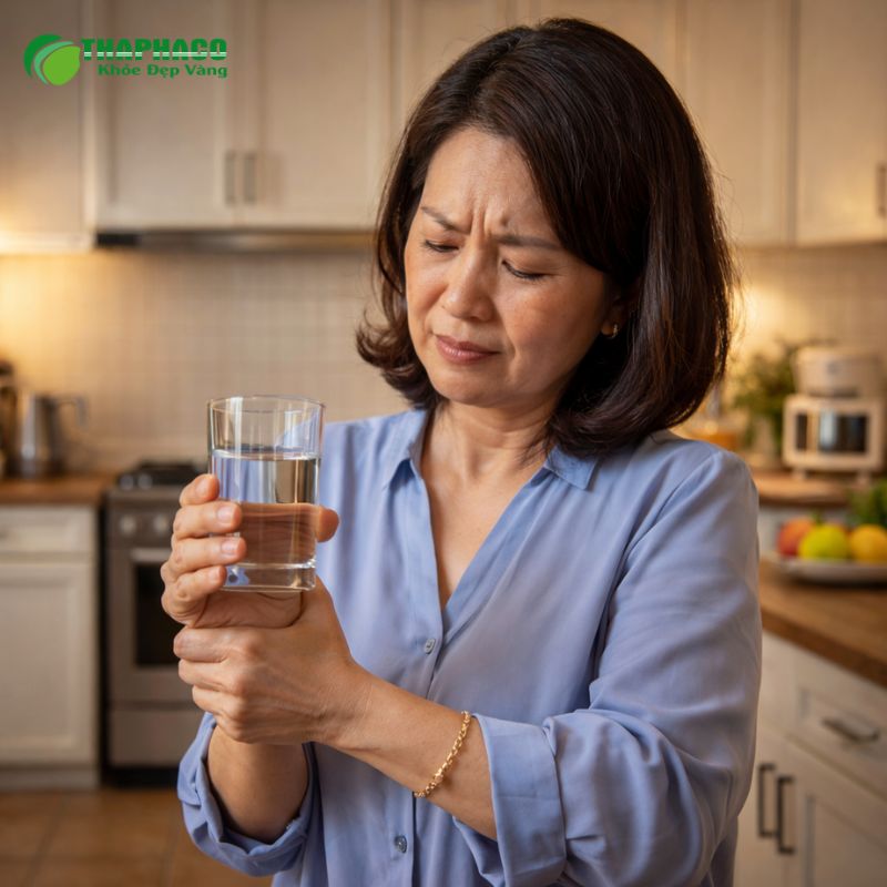 Viêm gân khuỷu tay gây đau mặt ngoài khuỷu, lan xuống cẳng tay, cổ tay