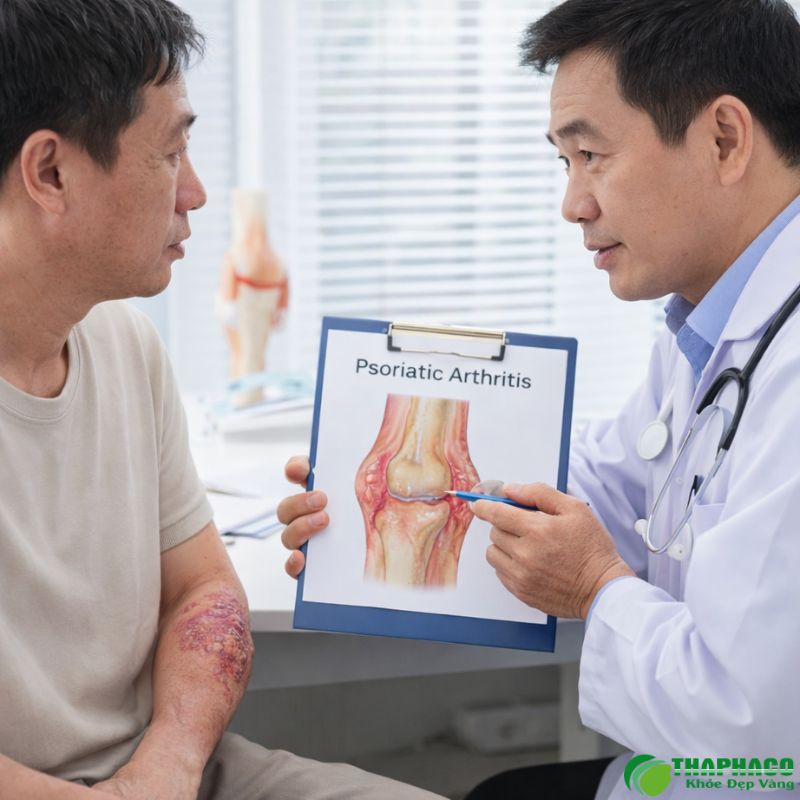 Nguyên nhân viêm khớp vảy nến phức tạp, liên quan đến yếu tố di truyền