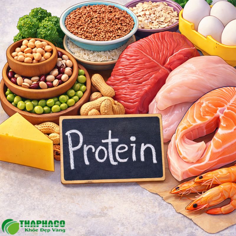 Trong giai đoạn cấp tính, cần tạm thời hạn chế lượng protein trong khẩu phần ăn