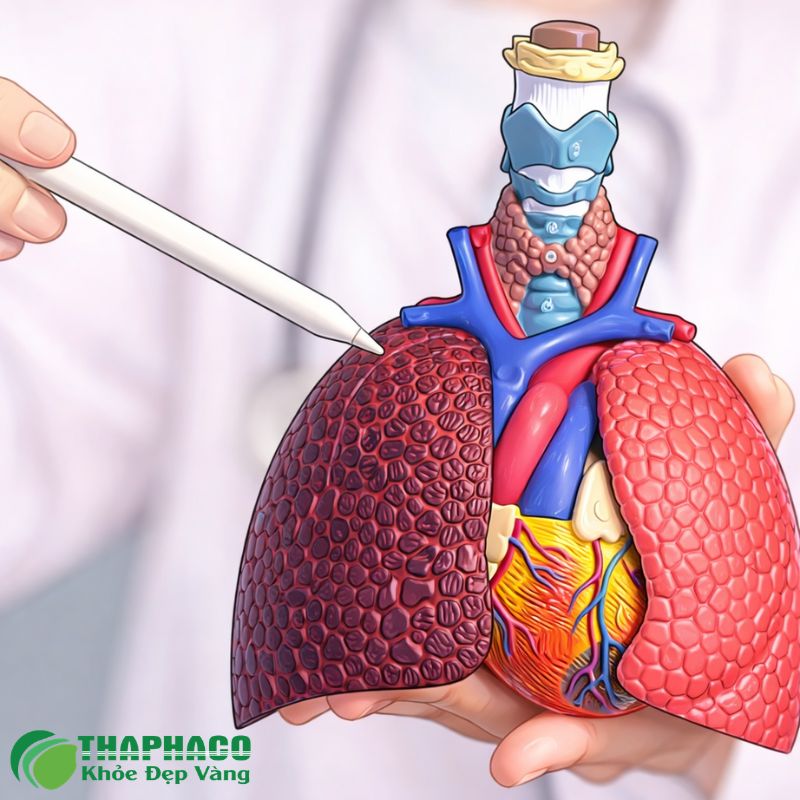 Dược Liệu Thaphaco Hỗ Trợ Sức Khỏe Hô Hấp Cho Người Dày Dính Màng Phổi