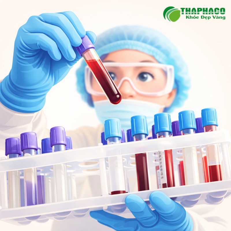 Chẩn đoán Hội chứng Gilbert thường dựa vào xét nghiệm máu