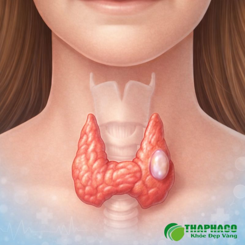 Nhân tuyến giáp là các khối u hoặc nốt phát triển bất thường trong tuyến giáp