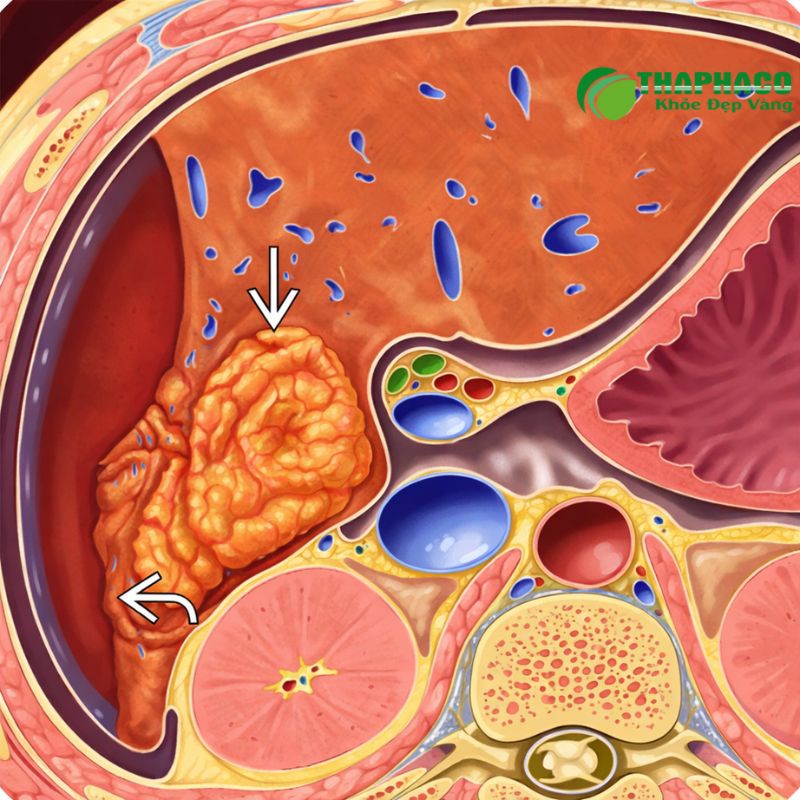 u tuyến gan là gì