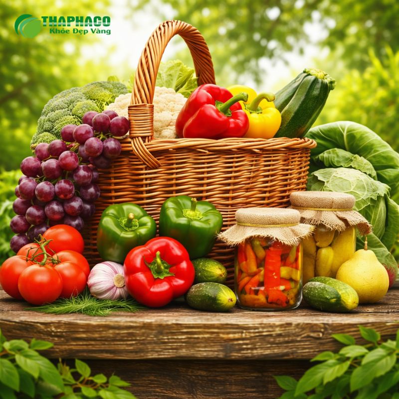 Chế độ ăn uống và lối sống khoa học là nền tảng quan trọng trong việc hỗ trợ điều trị vàng da