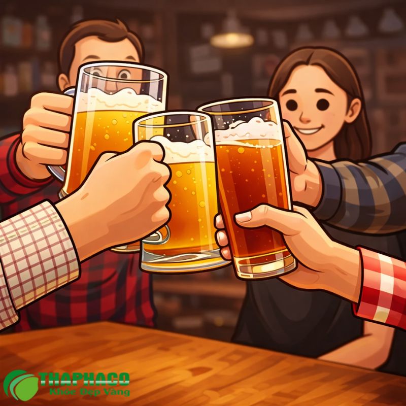 Nguyên nhân chính và các yếu tố nguy cơ gây viêm gan do rượu