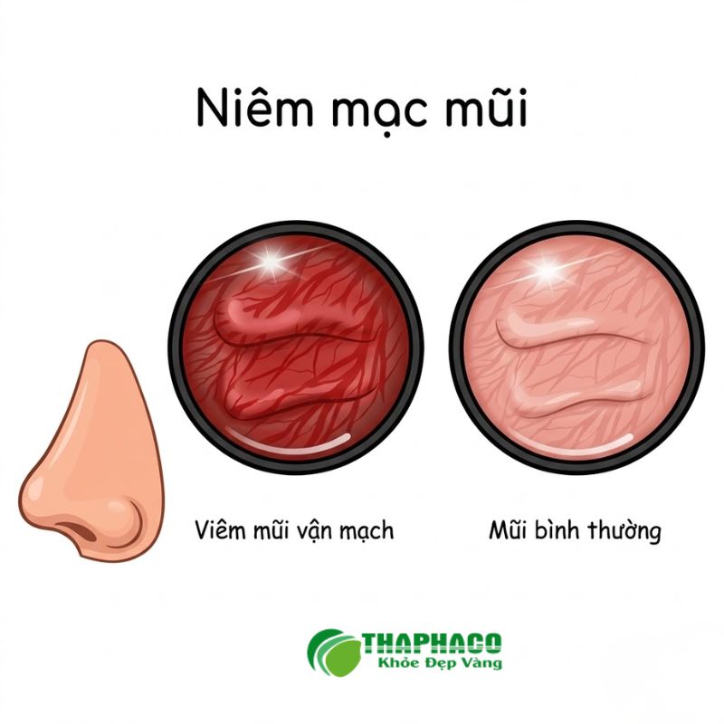 viêm mũi vận mạch là gì