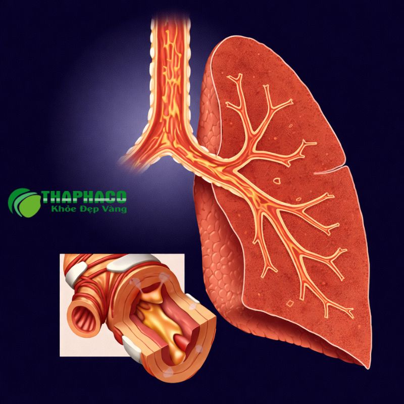 viêm phế quản mạn là gì