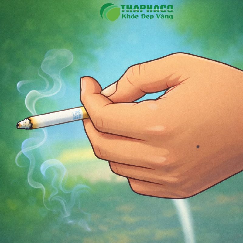 Hút thuốc lá là nguyên nhân chính gây viêm phế quản mạn