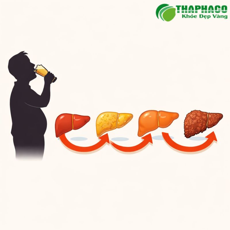 Phòng ngừa và hỗ trợ điều trị xơ gan do rượu