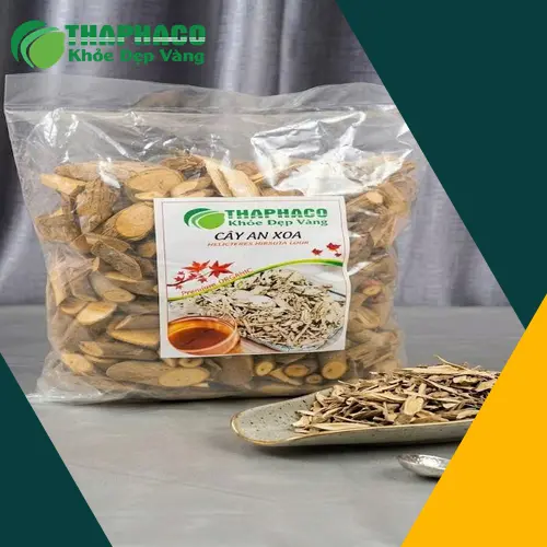 Sản phẩm 1kg cây An Xoa khô của THAPHACO được đóng gói