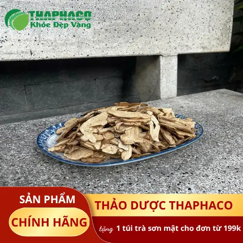 Củ bạch truật khô đã thái lát