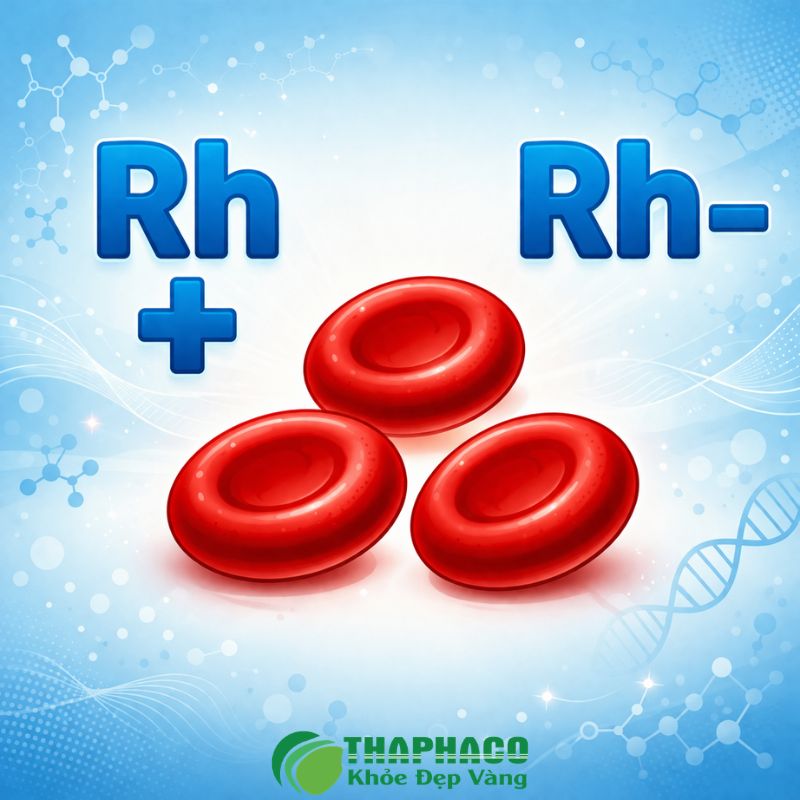 Bất đồng nhóm máu Rh là tình trạng miễn dịch khi mẹ Rh âm và con Rh dương