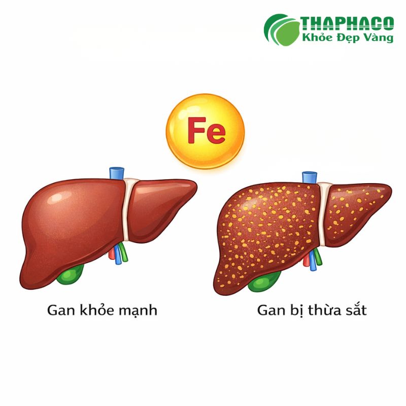 bệnh ứ sắt là bệnh gì