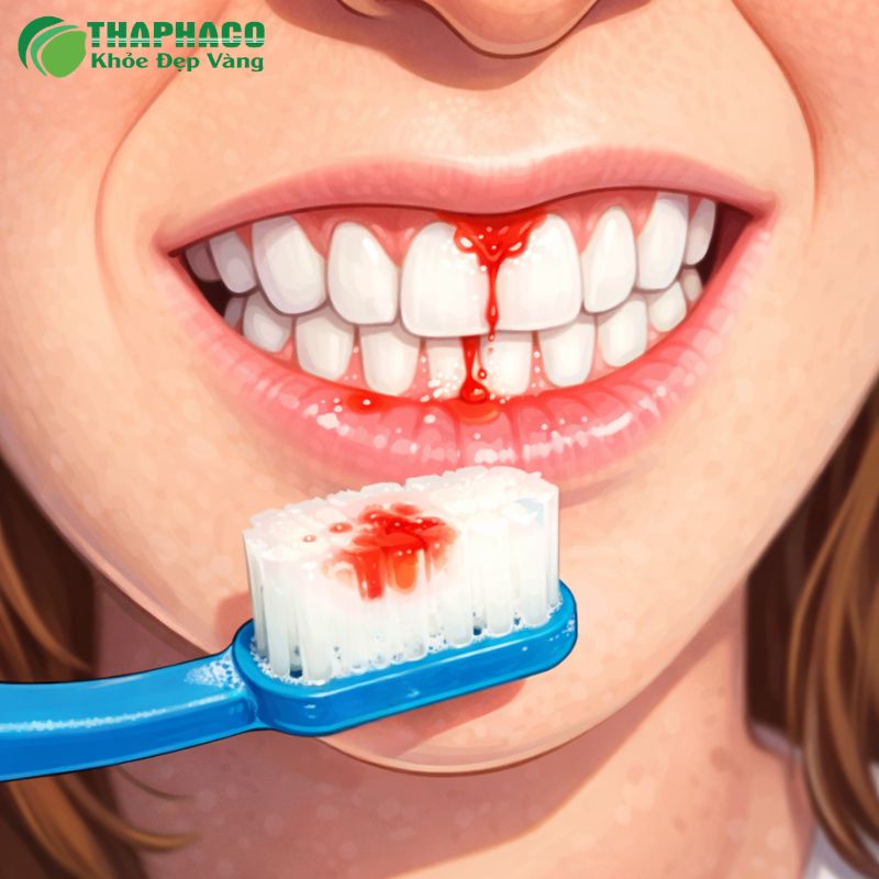 Sử dụng bàn chải mềm, đánh răng nhẹ nhàng để tránh gây chảy máu nướu