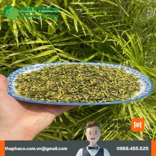 Sản phẩm tim sen sấy khô THAPHACO đóng gói cẩn thận