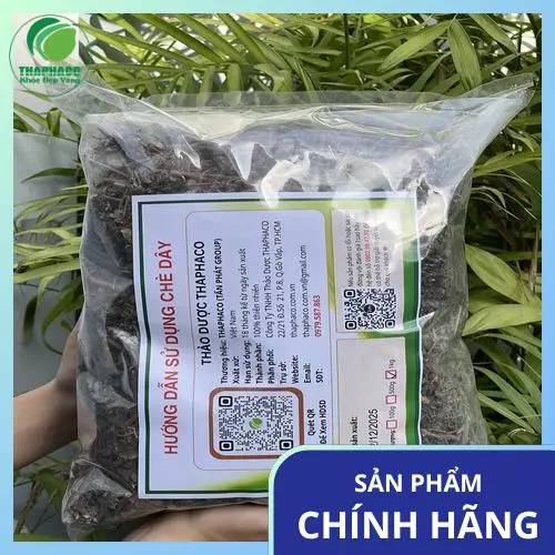 Đóng gói Chè Dây THAPHACO đảm bảo vệ sinh
