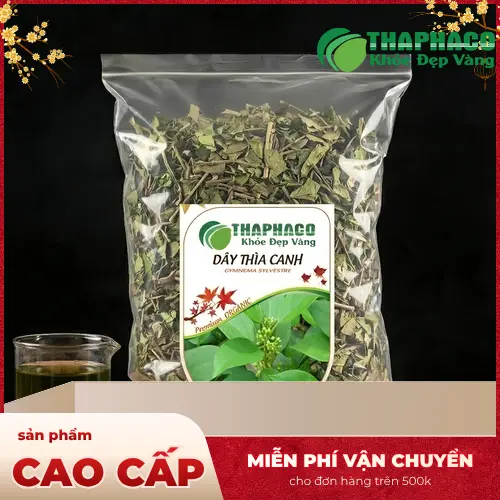 Hình ảnh trà dây thìa canh đã pha sẵn trong cốc