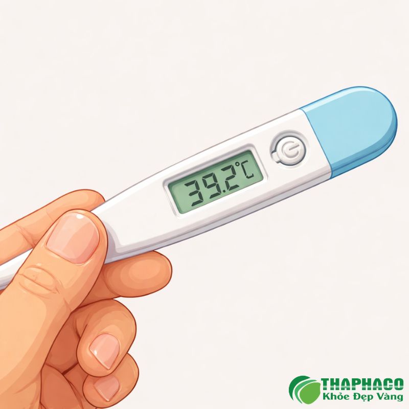 Sốt cao hoặc sốt kéo dài, đặc biệt là khi kèm theo ớn lạnh hãy đến gặp bác sĩ ngay