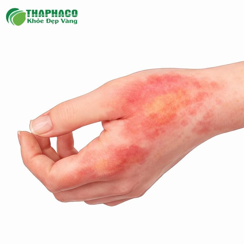 Hoại tử thượng bì nhiễm độc (TEN) là phản ứng da nghiêm trọng, hiếm gặp, gây bong tróc