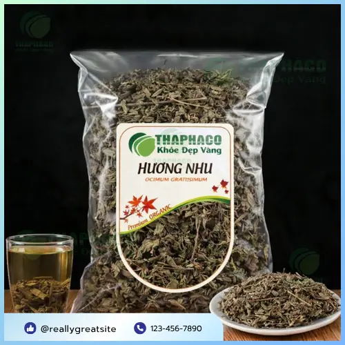 Công thức gội đầu dưỡng tóc từ hương nhu