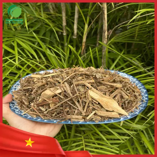 Hình ảnh quy trình đóng gói hương nhu của THAPHACO