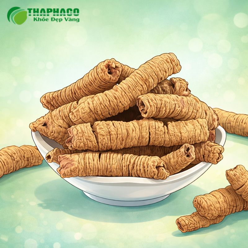 Ba kích hỗ trợ bổ thận, ích tinh, cường gân cốt, ôn thận trợ dương