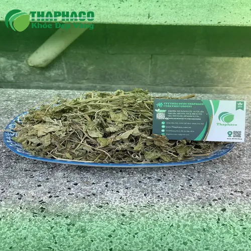Lá bạc hà khô nguyên chất THAPHACO với màu sắc tự nhiên