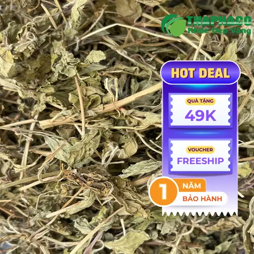 Lá bạc hà khô THAPHACO đóng gói cẩn thận