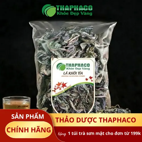 Lá khôi tía tươi và sấy khô chất lượng cao