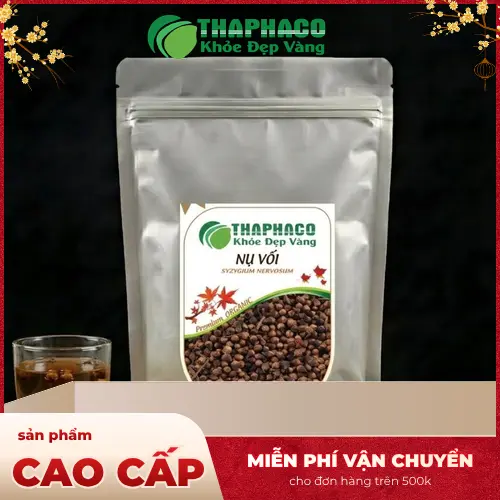 Trà nụ vối sau khi pha chế sẵn sàng thưởng thức