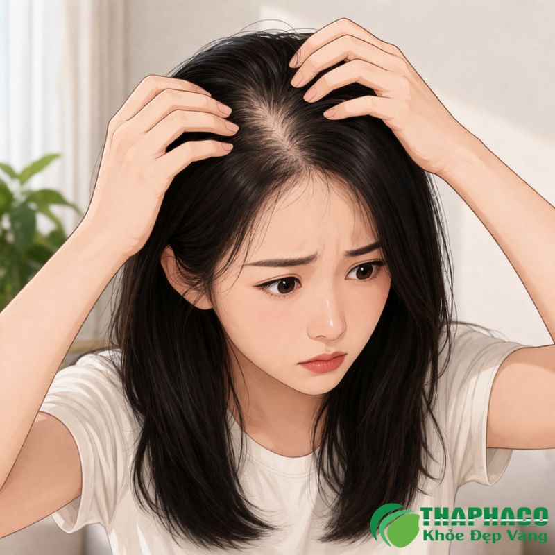 rụng tóc từng mảng là gì