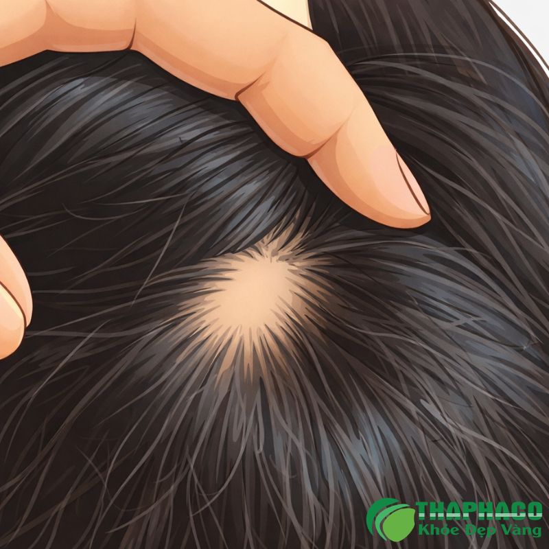 Nguyên nhân chính của rụng tóc từng mảng là yếu tố tự miễn, di truyền và stress