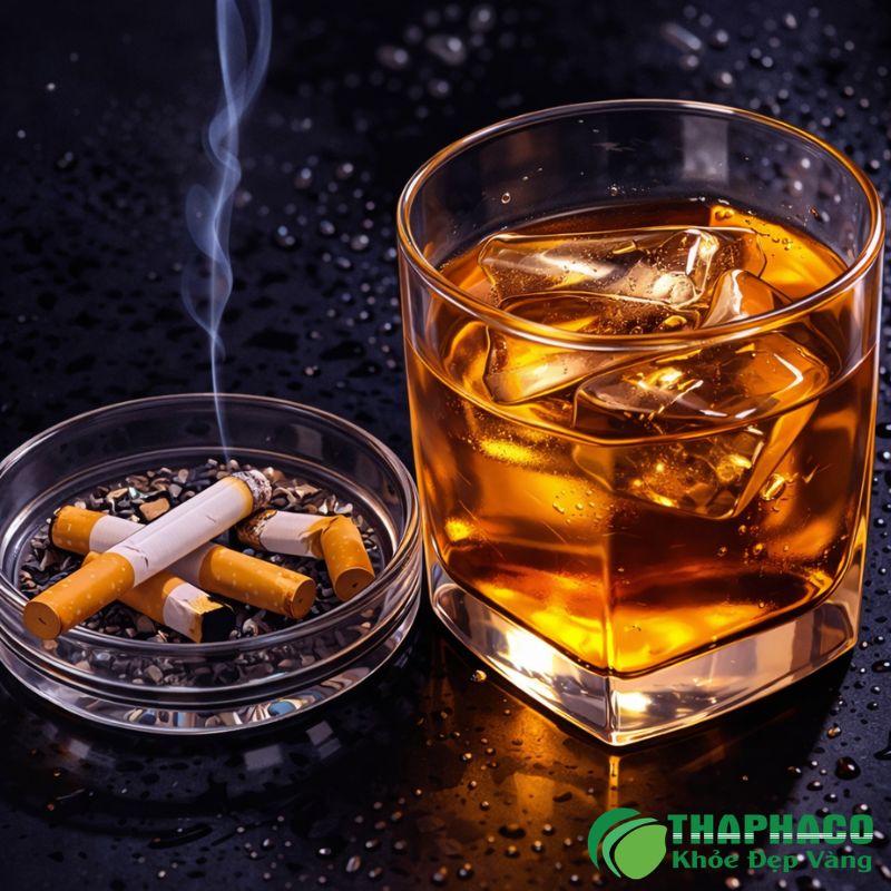 Người béo phì, hút thuốc lá hoặc uống nhiều rượu bia là đối tượng nguy cơ của bệnh vảy nến