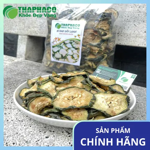 Cách dùng bí đao sấy lạnh tiện lợi