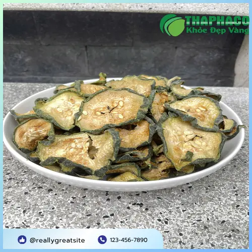 Máy sấy lạnh hiện đại tại THAPHACO giúp bảo toàn dưỡng chất bí đao