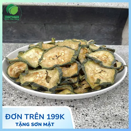 Hình ảnh bí đao sấy lạnh khô ráo