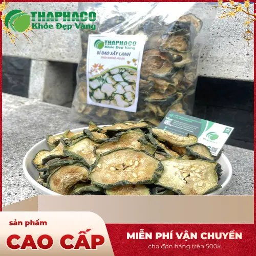 Lưu ý khi dùng bí đao sấy lạnh