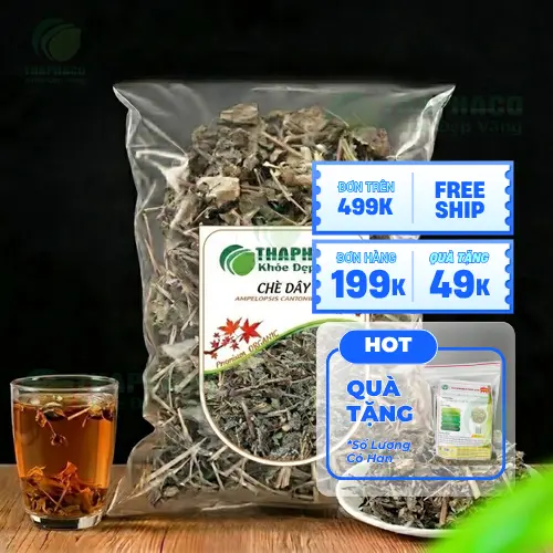 Hình ảnh chè dây sấy khô loại 1 của THAPHACO