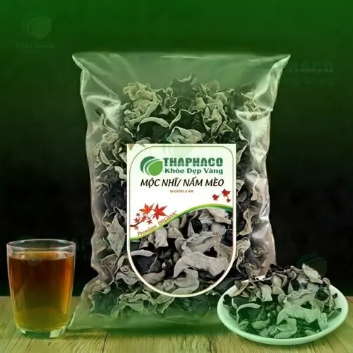 Hình ảnh mộc nhĩ khô Thaphaco chất lượng