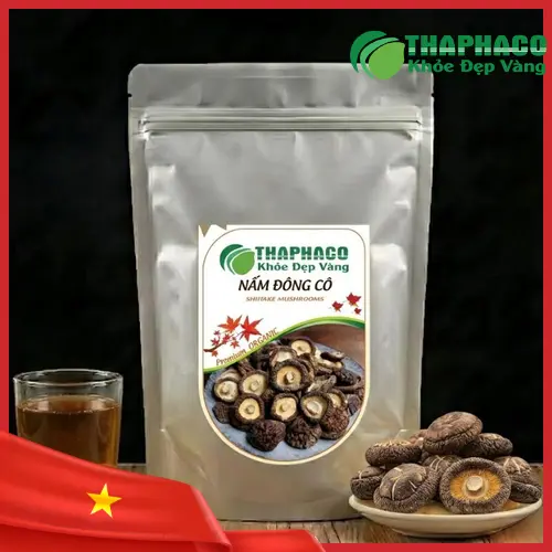 Nấm đông cô tươi và khô